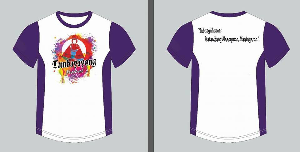 Tambayayong Festival 2018 Official Shirt