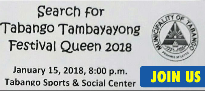 Search for Tabango Tambayayong Festival Queen 2018